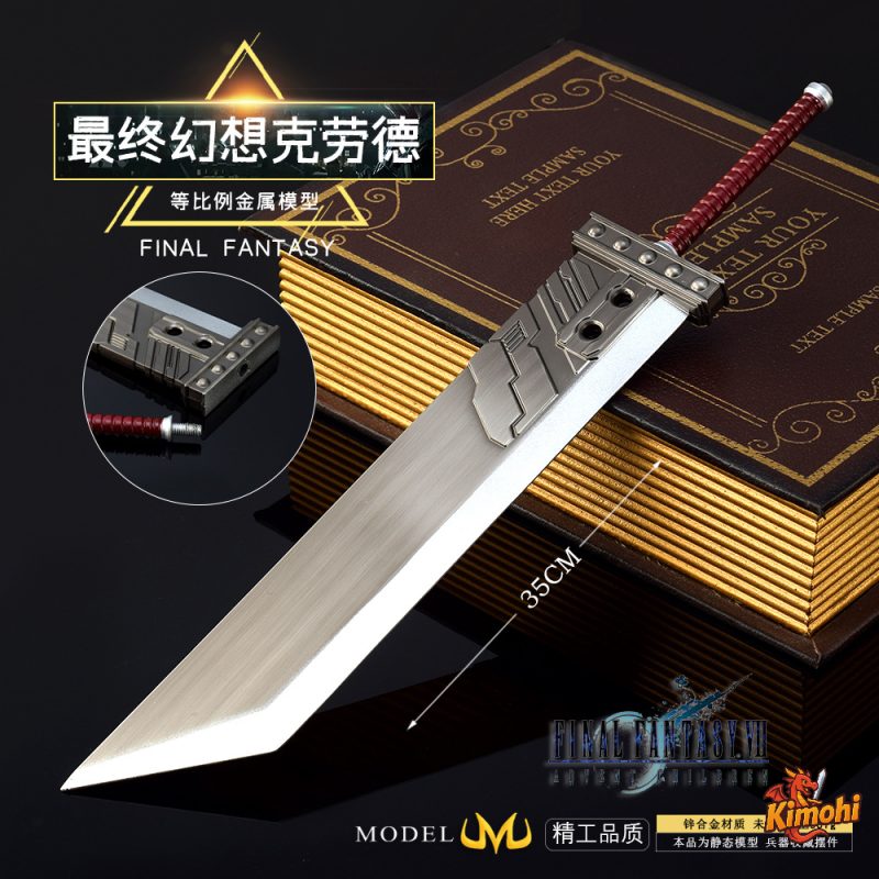 Buster Sword 30cm của Cloud Strife trong Final Fantasy VII Buster Sword 14