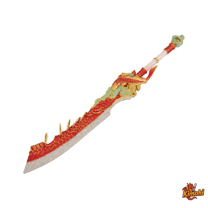 dai dao ca chep hoa rong naraka 29cm 2