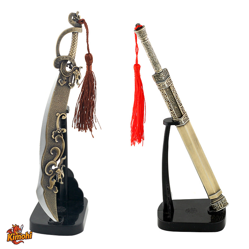 Combo Đồ Long Đao + Ỷ Thiên Kiếm 22cm