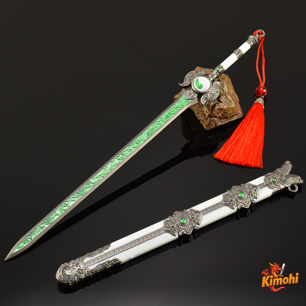 Nhật Nguyệt Giao Thoa Kiếm 30cm - Trường Kiếm trong Naraka Bladepoint nhat nguyet giao thoa truong kiem 30cm naraka 1