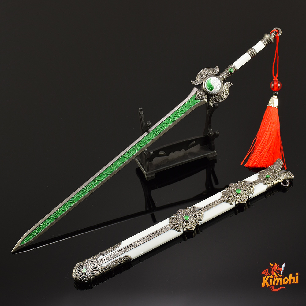 Nhật Nguyệt Giao Thoa Kiếm 30cm - Trường Kiếm trong Naraka Bladepoint nhat nguyet giao thoa truong kiem 30cm naraka 2