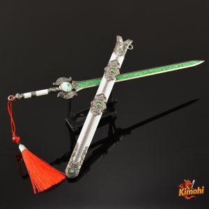 Nhật Nguyệt Giao Thoa Kiếm 30cm - Trường Kiếm trong Naraka Bladepoint nhat nguyet giao thoa truong kiem 30cm naraka 4
