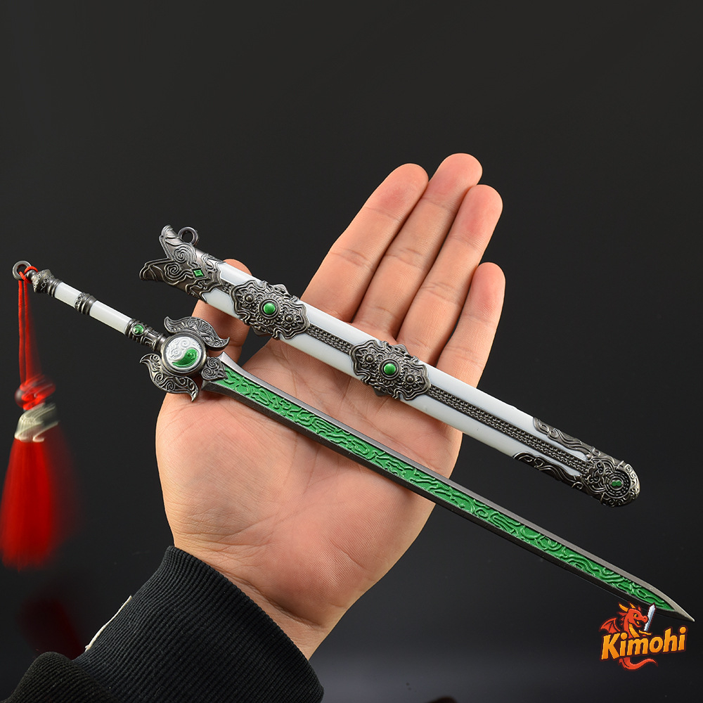 Nhật Nguyệt Giao Thoa Kiếm 30cm - Trường Kiếm trong Naraka Bladepoint nhat nguyet giao thoa truong kiem 30cm naraka 7