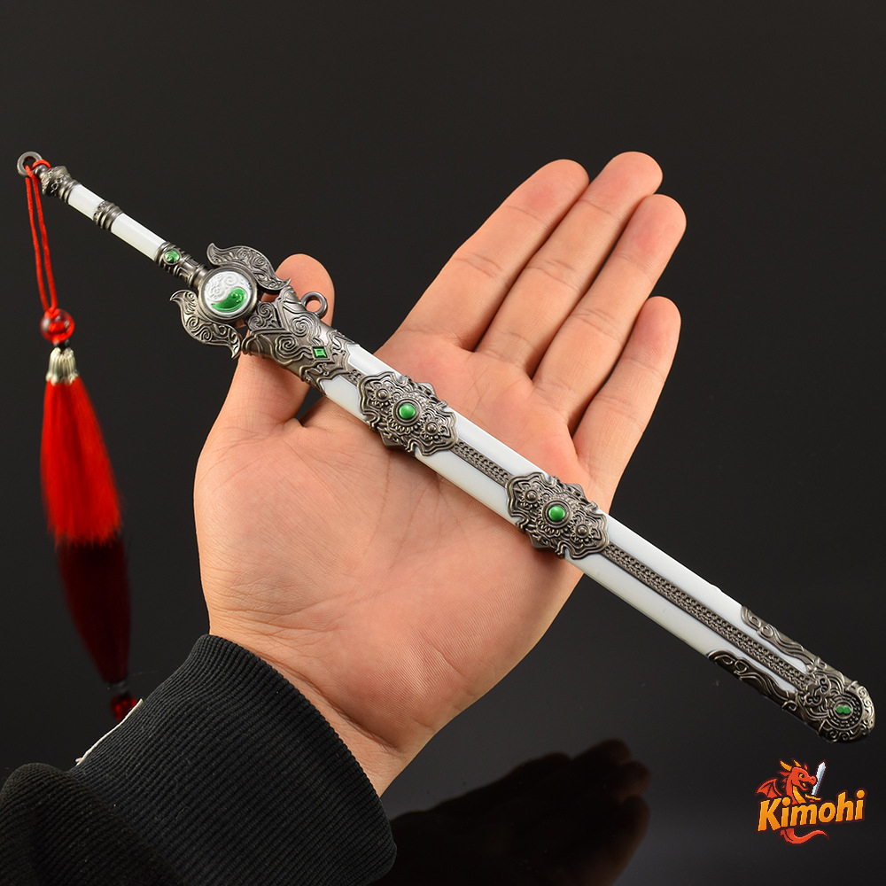 Nhật Nguyệt Giao Thoa Kiếm 30cm - Trường Kiếm trong Naraka Bladepoint nhat nguyet giao thoa truong kiem 30cm naraka 8