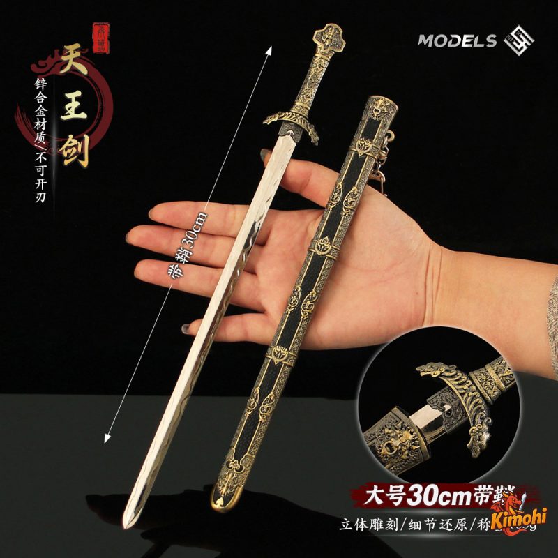thien vuong kiem 30cm 1